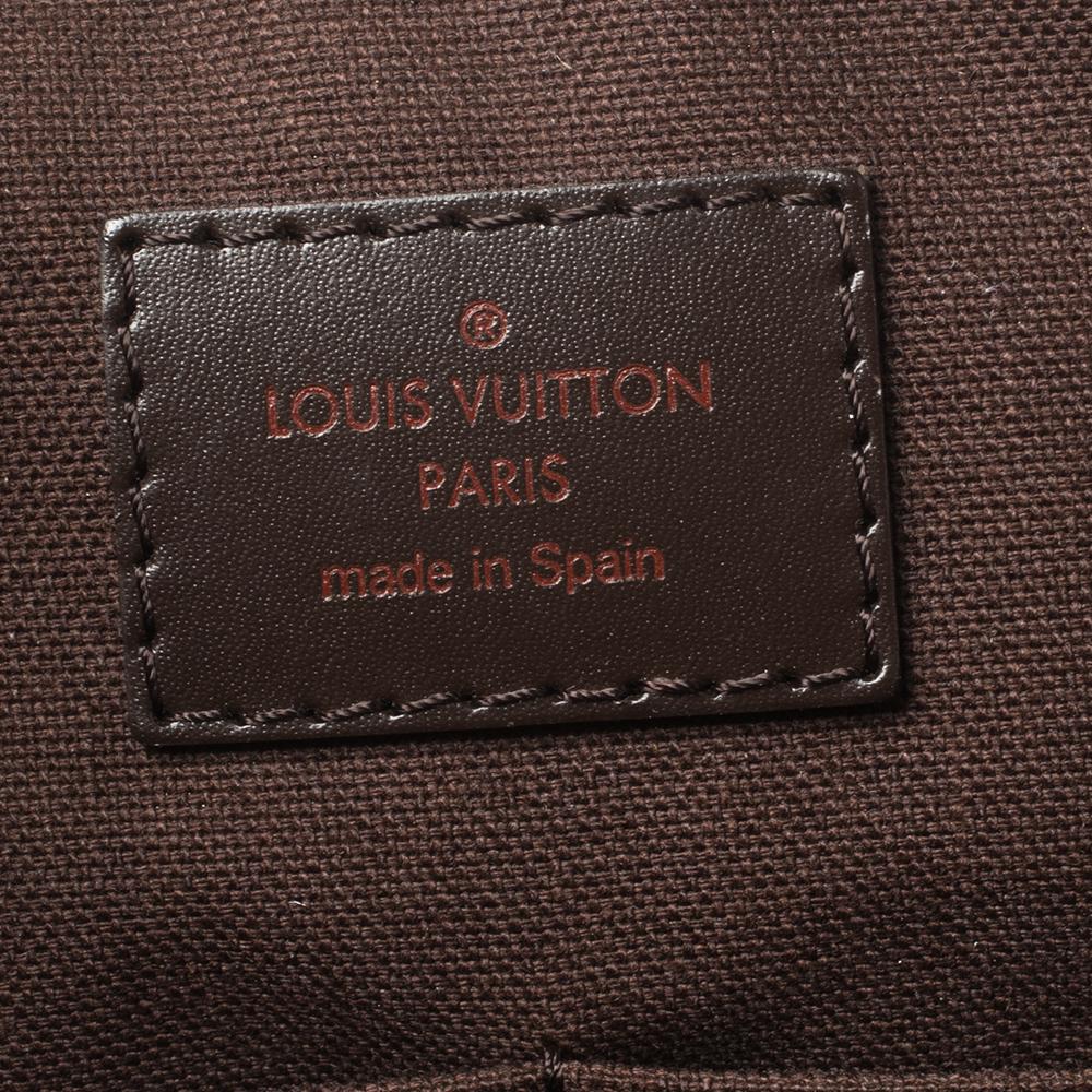 Louis Vuitton Damier Ebene Canvas District MM Bag 1