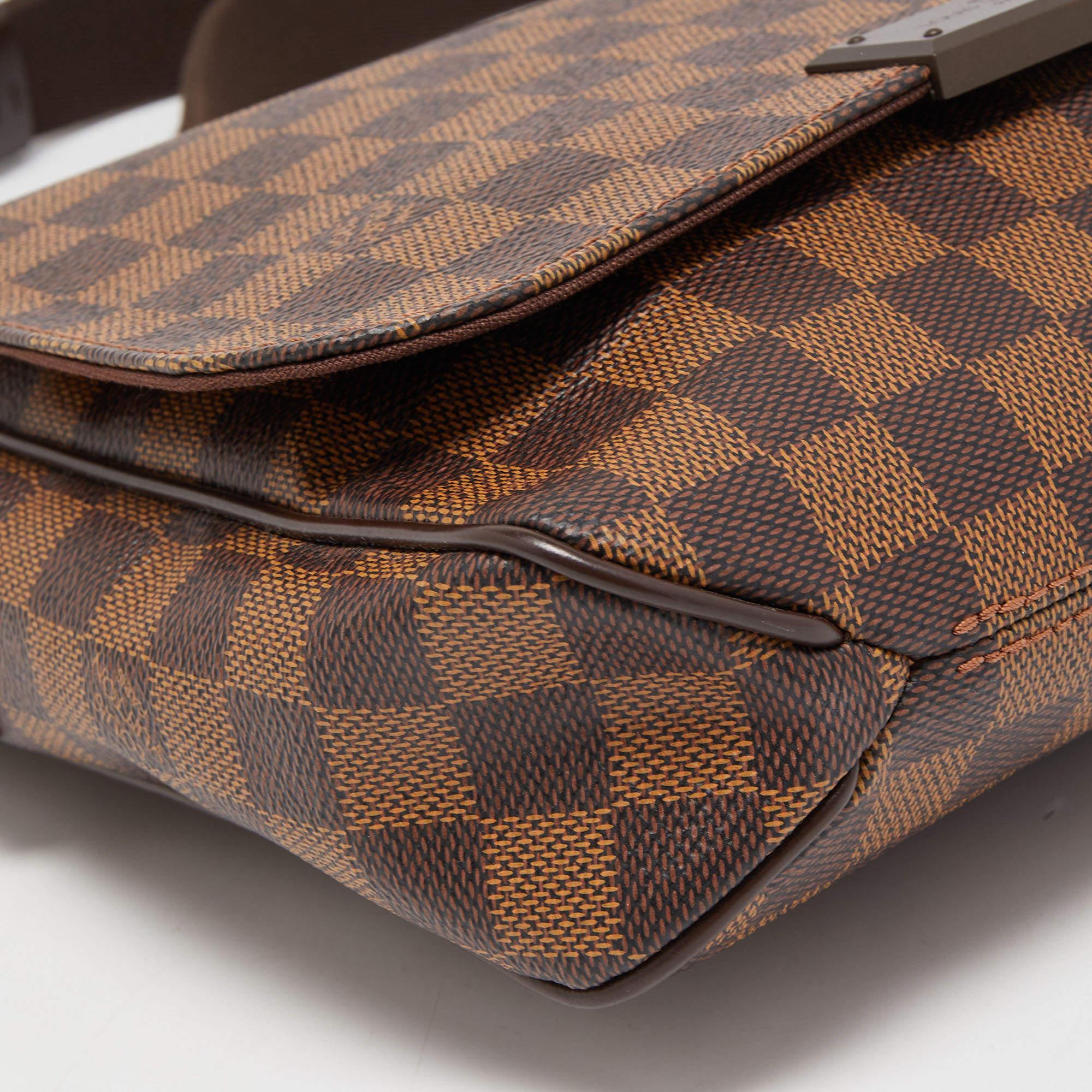 Louis Vuitton Damier Ebene Canvas District PM Bag 6