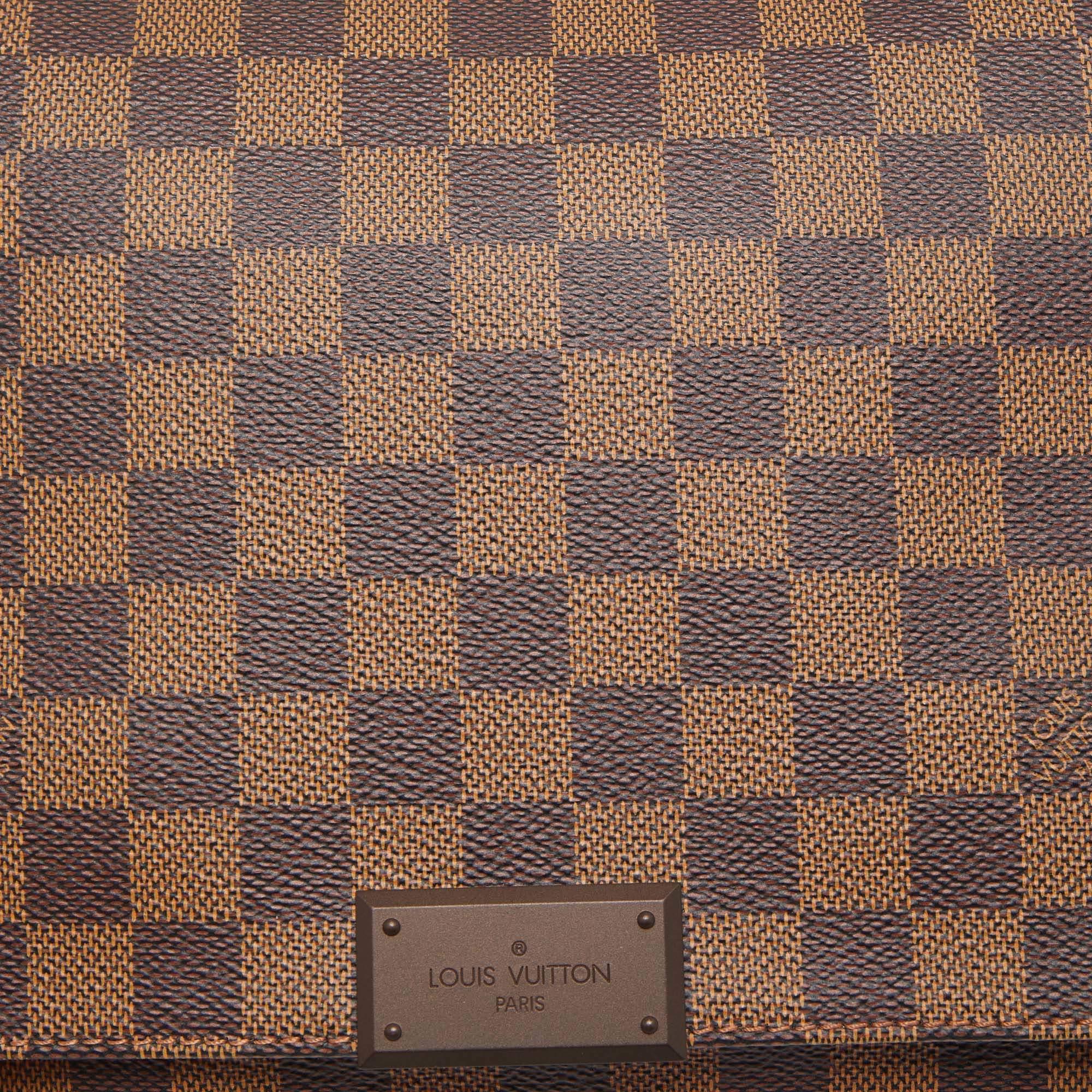 Louis Vuitton Damier Ebene Canvas District PM Bag 7