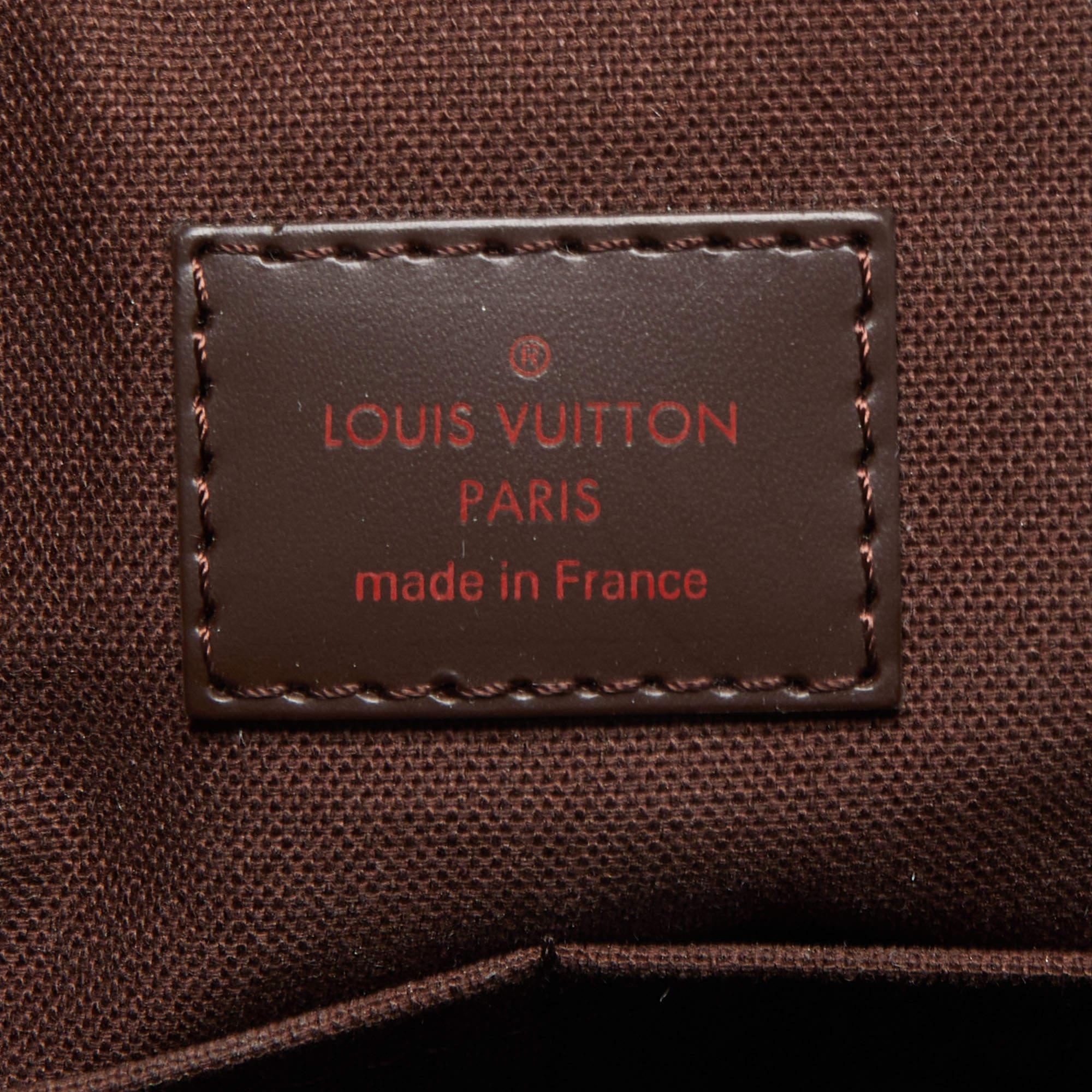 Louis Vuitton Damier Ebene Canvas District PM Bag 4