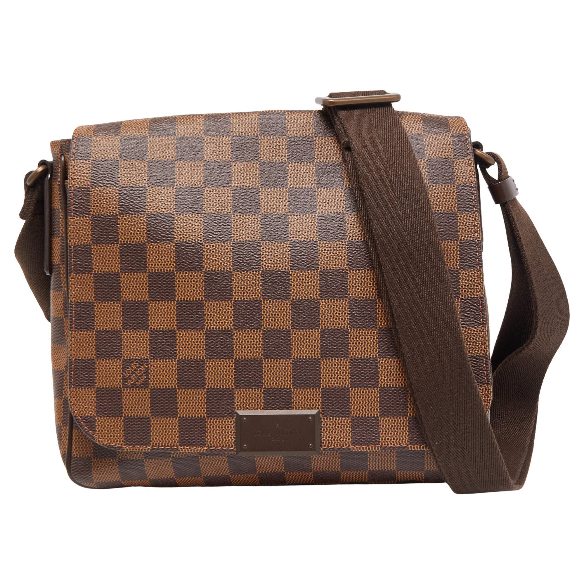 Louis Vuitton Cosmos Damier Infini Leather District PM Bag at 1stDibs