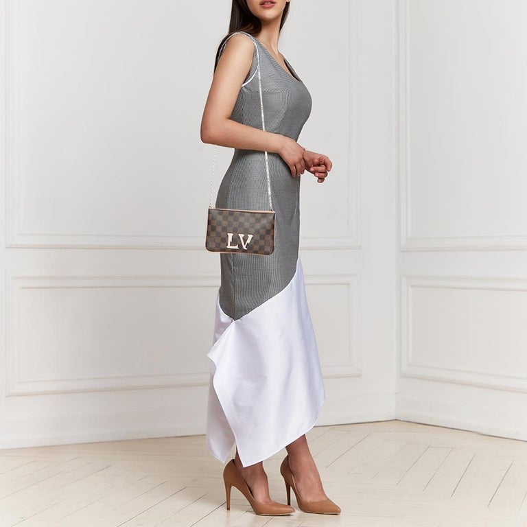 Louis Vuitton LV Lined Zip Pochette