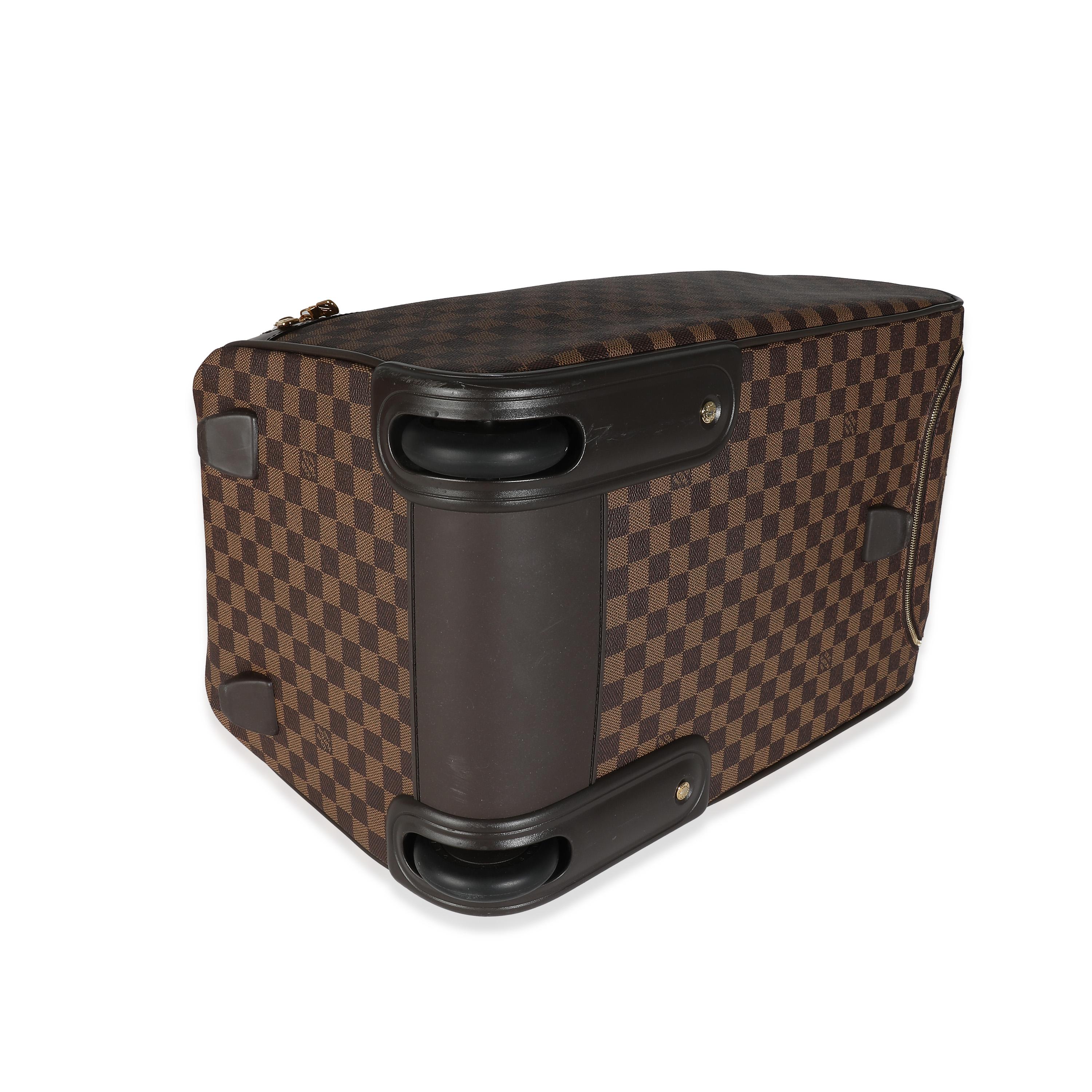 Women's Louis Vuitton Damier Ebene Canvas Eole 50