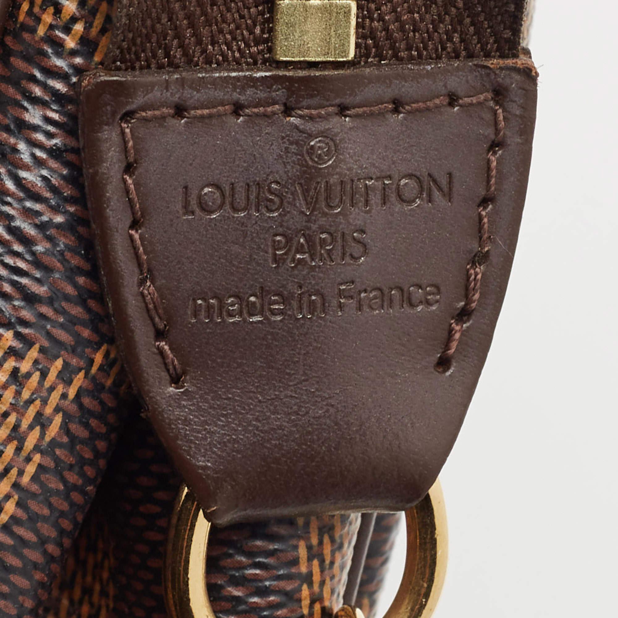 Louis Vuitton Damier Ebene Canvas Eva Pochette 5