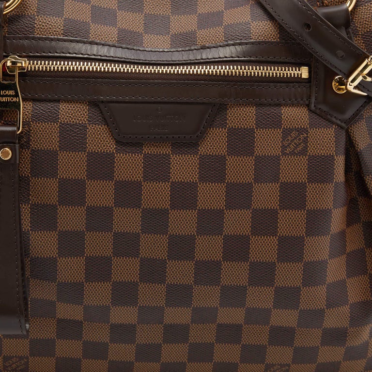 Louis Vuitton Evora MM Damier Ebene Shoulder Bag