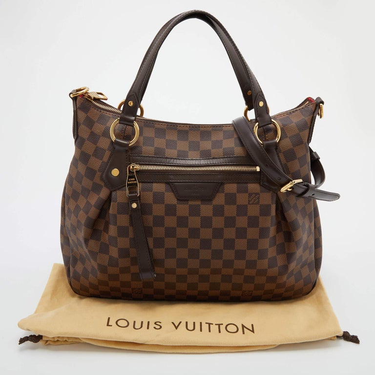 Louis Vuitton Damier Canvas Evora mm Bag