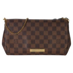Louis Vuitton Damier Ebene Canvas Favorite MM