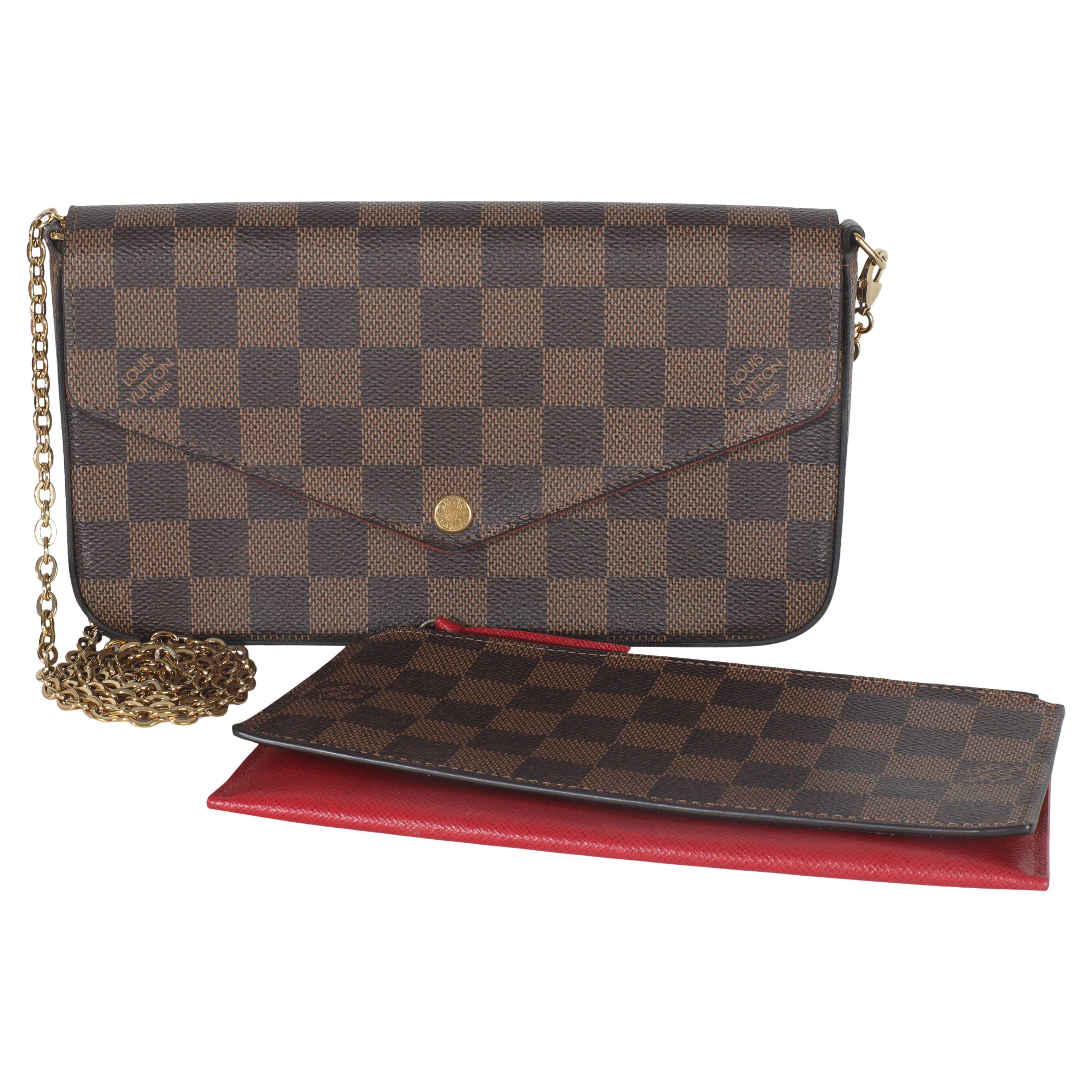 Louis Vuitton Damier Ebene Canvas Felicie Pochette