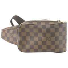 Louis Vuitton Damier Ebene Canvas Geronimos Waist Bag