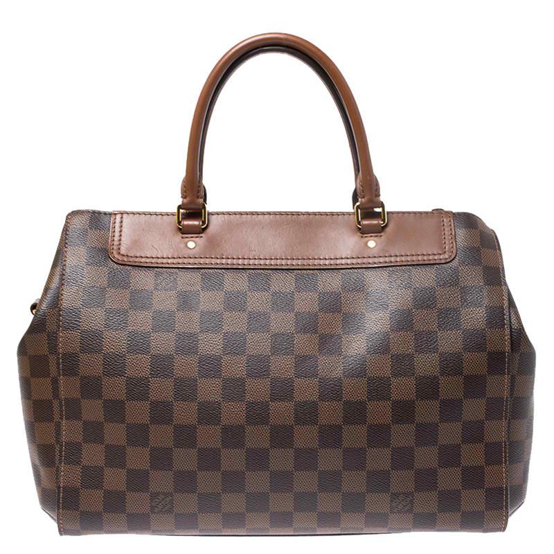 Fashionistas naturally like to travel in style and at such times only the ideal travel handbag will do. That's why it is wise to opt for this Greenwich bag as it is well-crafted from Damier Ebene canvas to endure and well-designed to grace you with