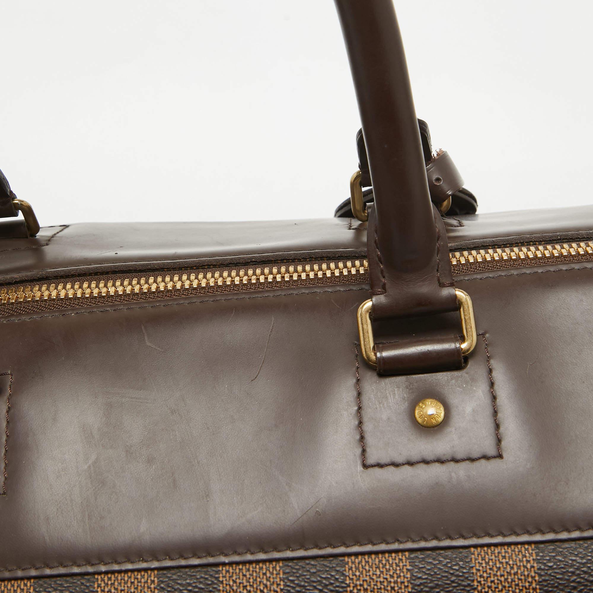 Louis Vuitton Damier Ebene Canvas Greenwich GM Bag For Sale 6