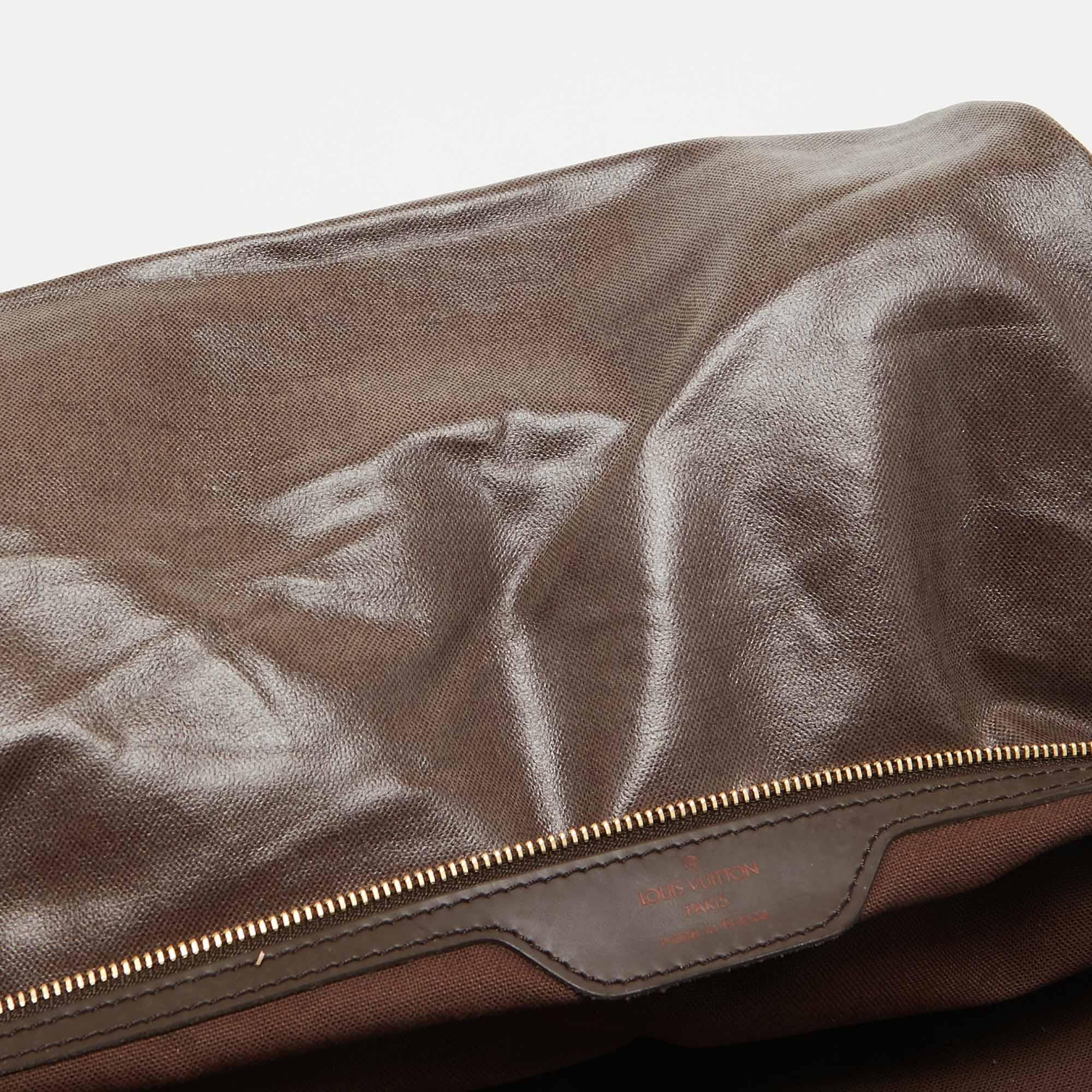 Louis Vuitton Damier Ebene Canvas Greenwich GM Bag For Sale 8