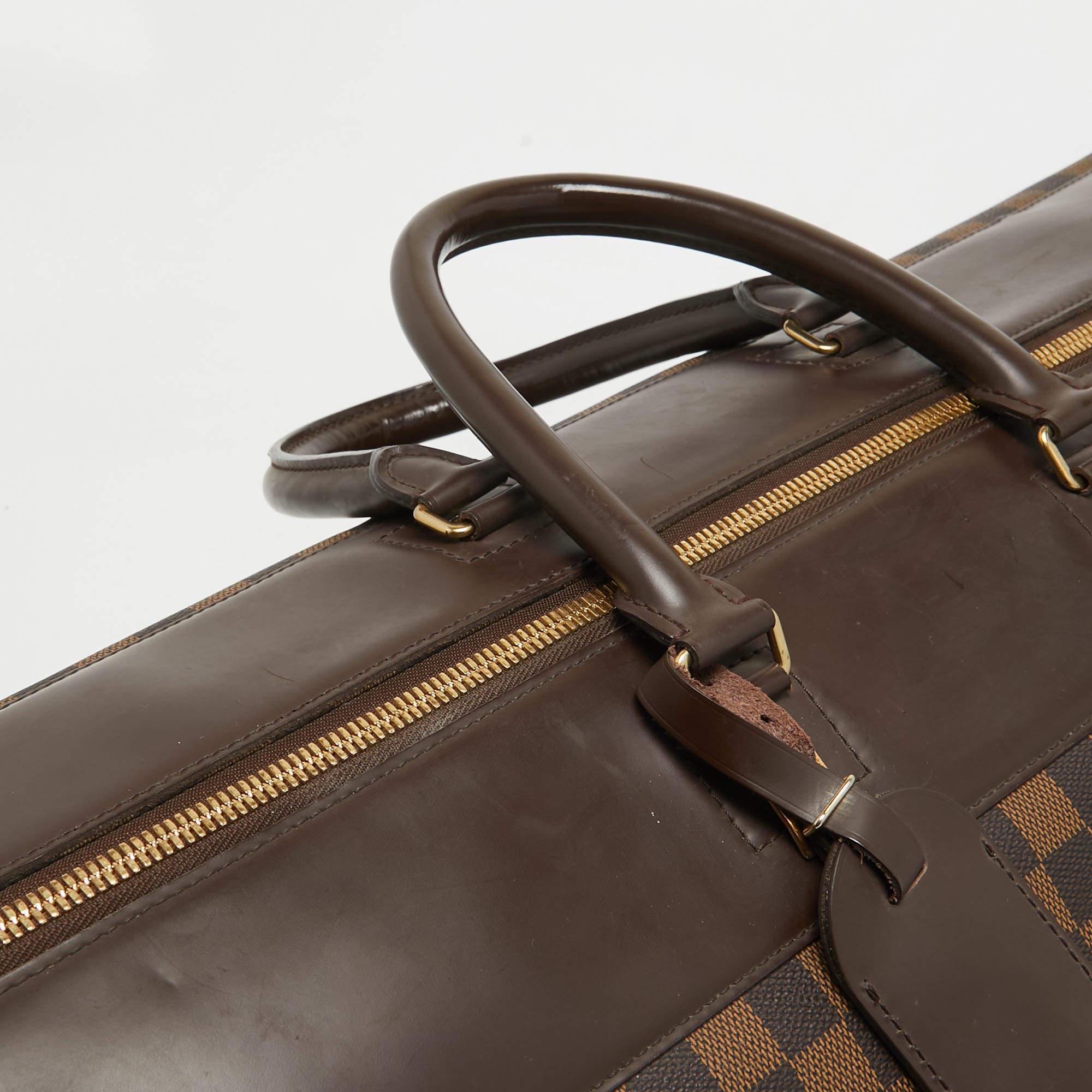 Louis Vuitton Damier Ebene Canvas Greenwich GM Bag For Sale 2
