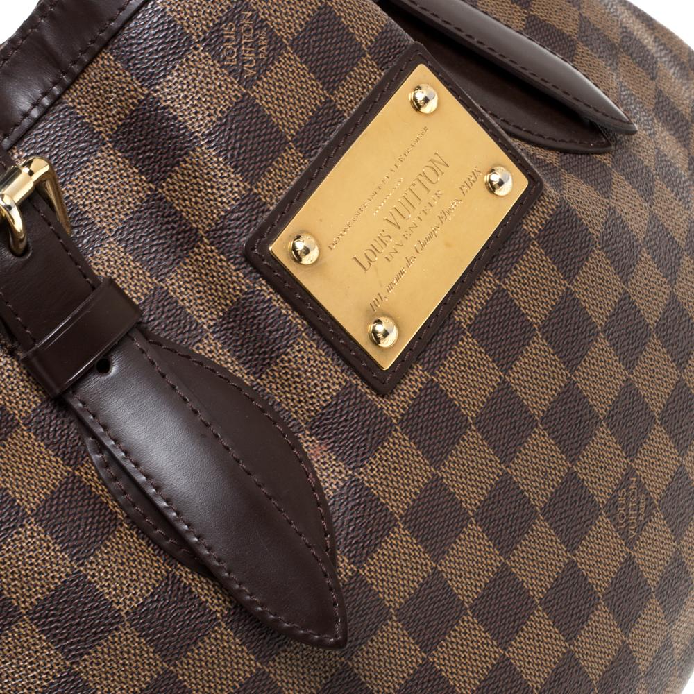 Louis Vuitton Damier Ebene Canvas Hampstead MM Bag 7