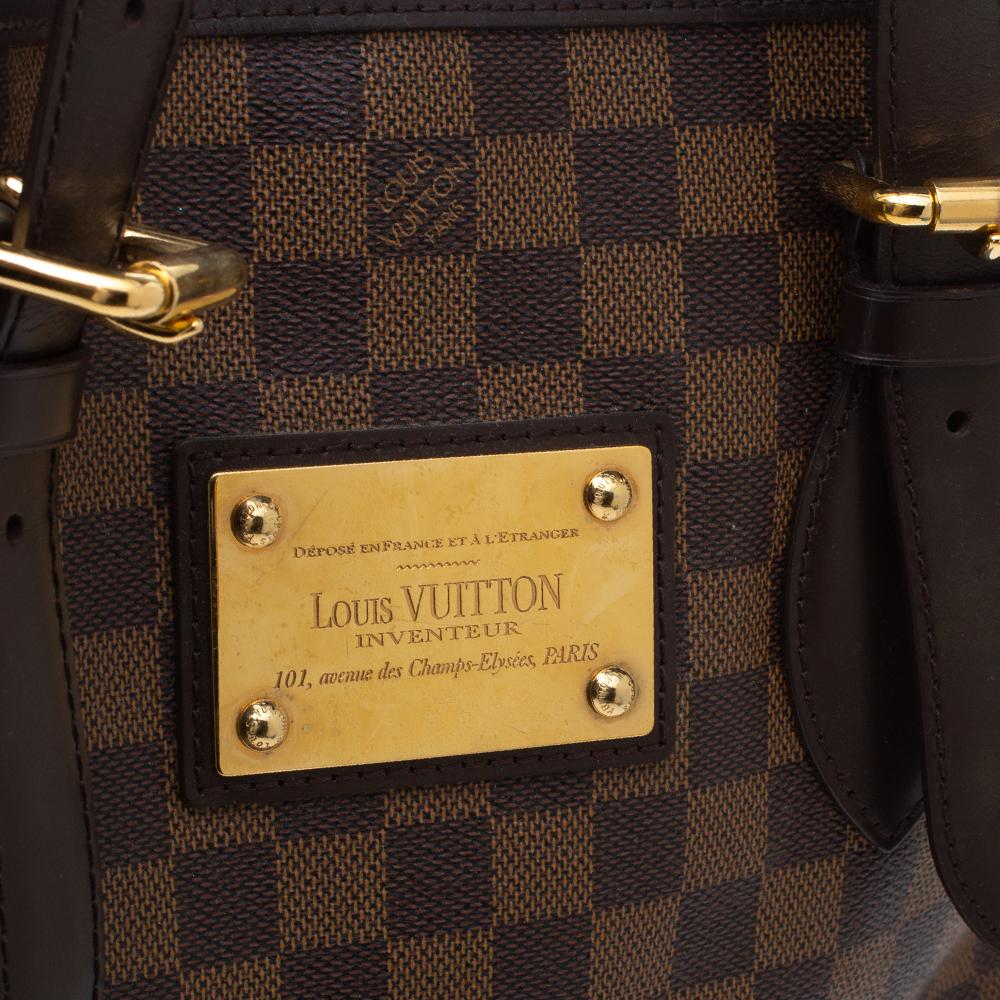 Louis Vuitton Damier Ebene Canvas Hampstead MM Bag 1