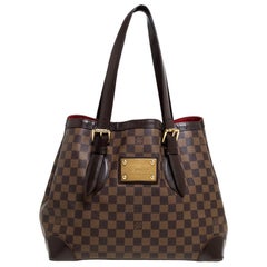 Louis Vuitton Damier Ebene Canvas Hampstead MM Bag