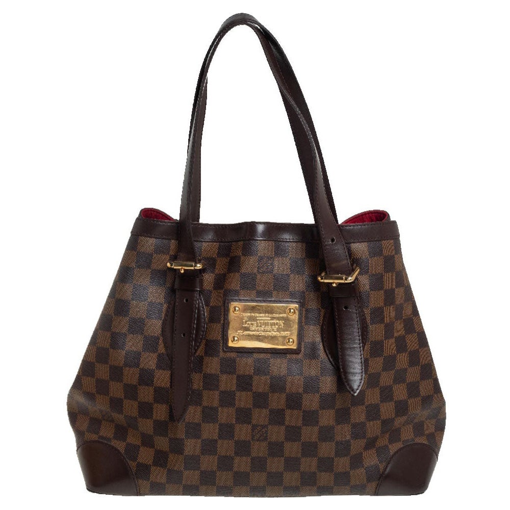 Louis Vuitton Damier Ebene Canvas Hampstead MM Bag
