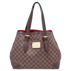 Louis Vuitton Damier Ebene Canvas Hampstead MM Bag