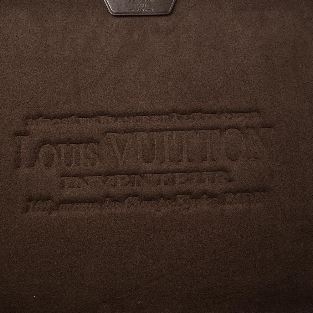 Louis Vuitton Damier Ebene Canvas Horizon Laptop Sleeve In Good Condition In Dubai, Al Qouz 2