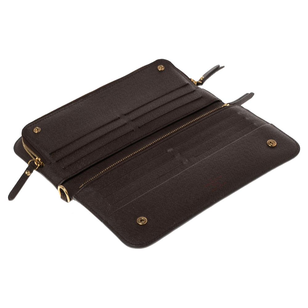 Louis Vuitton Damier Ebene Canvas Insolite Wallet 2