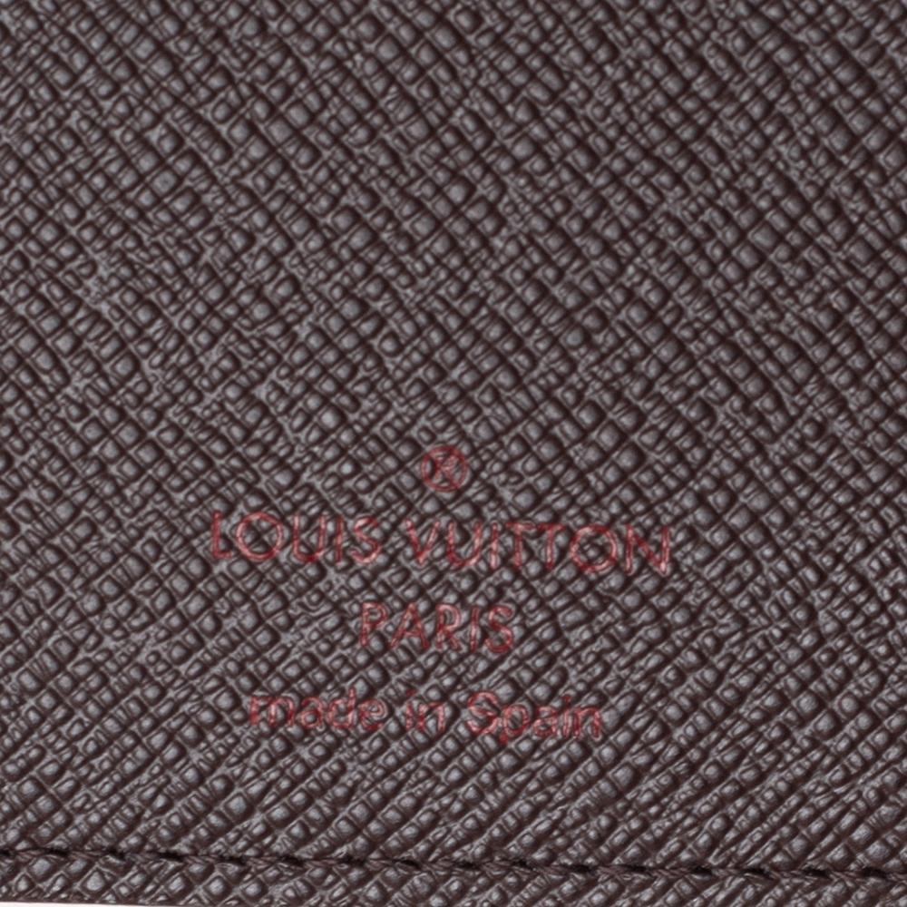 Women's Louis Vuitton Damier Ebene Canvas Insolite Wallet