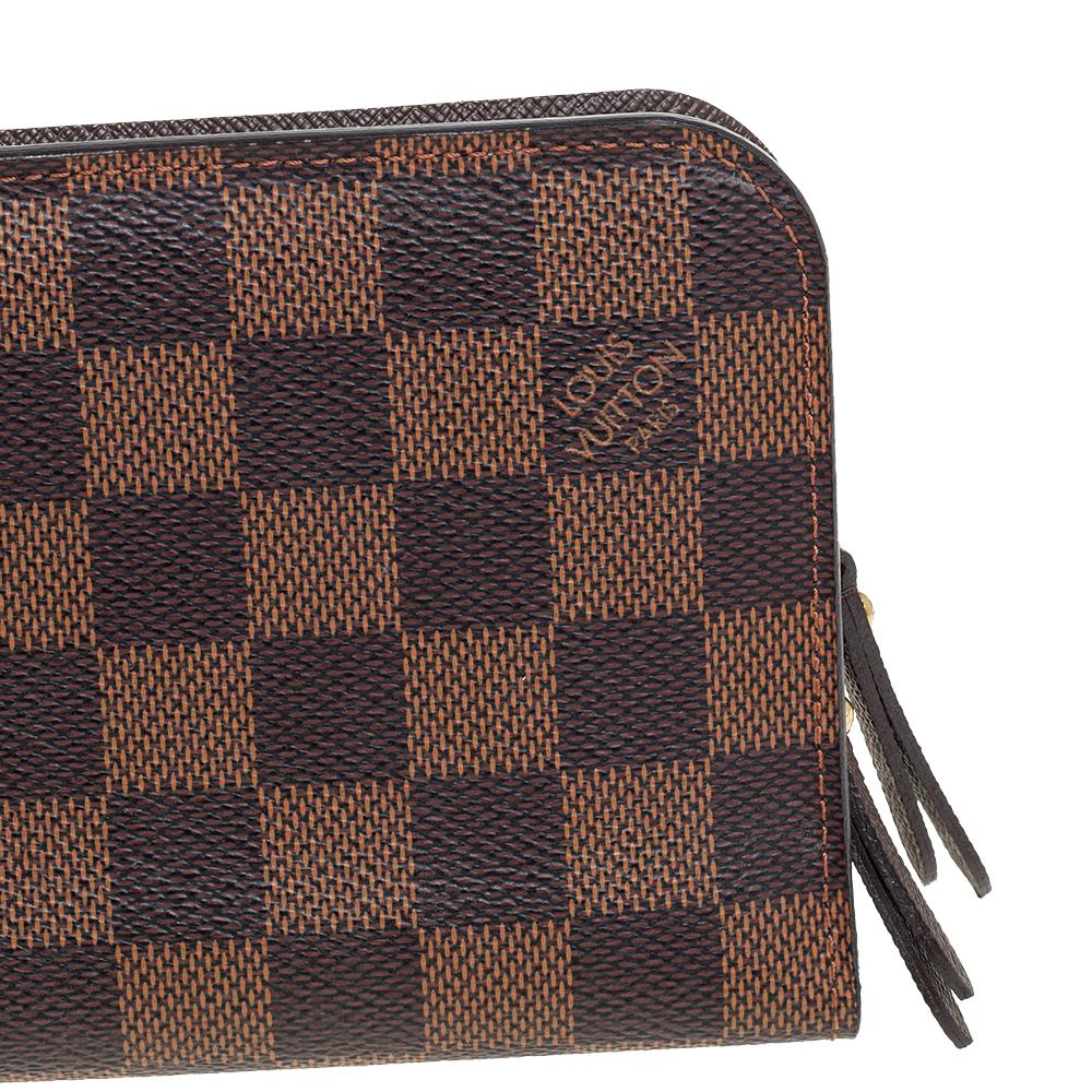 Louis Vuitton Damier Ebene Canvas Insolite Wallet 2