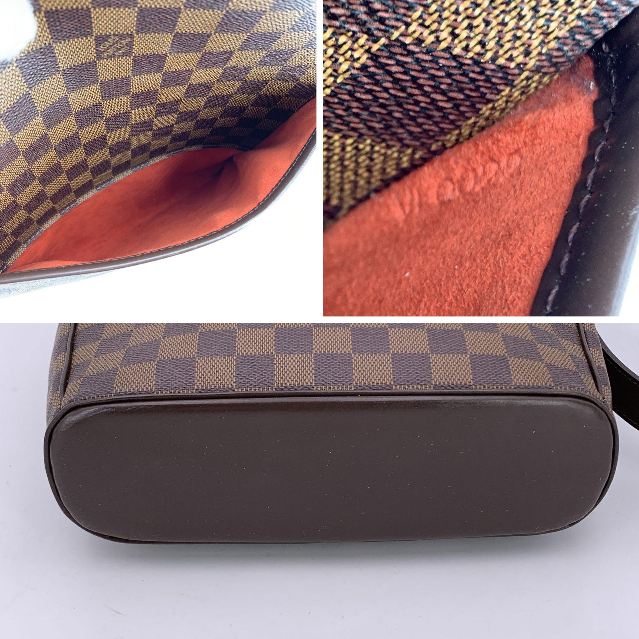 Louis Vuitton Damier Ebene Canvas Ipanema GM Umhängetasche im Zustand „Gut“ in Rome, Rome