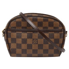 Louis Vuitton Damier Ebene Canvas Ipanema Pochette Bag