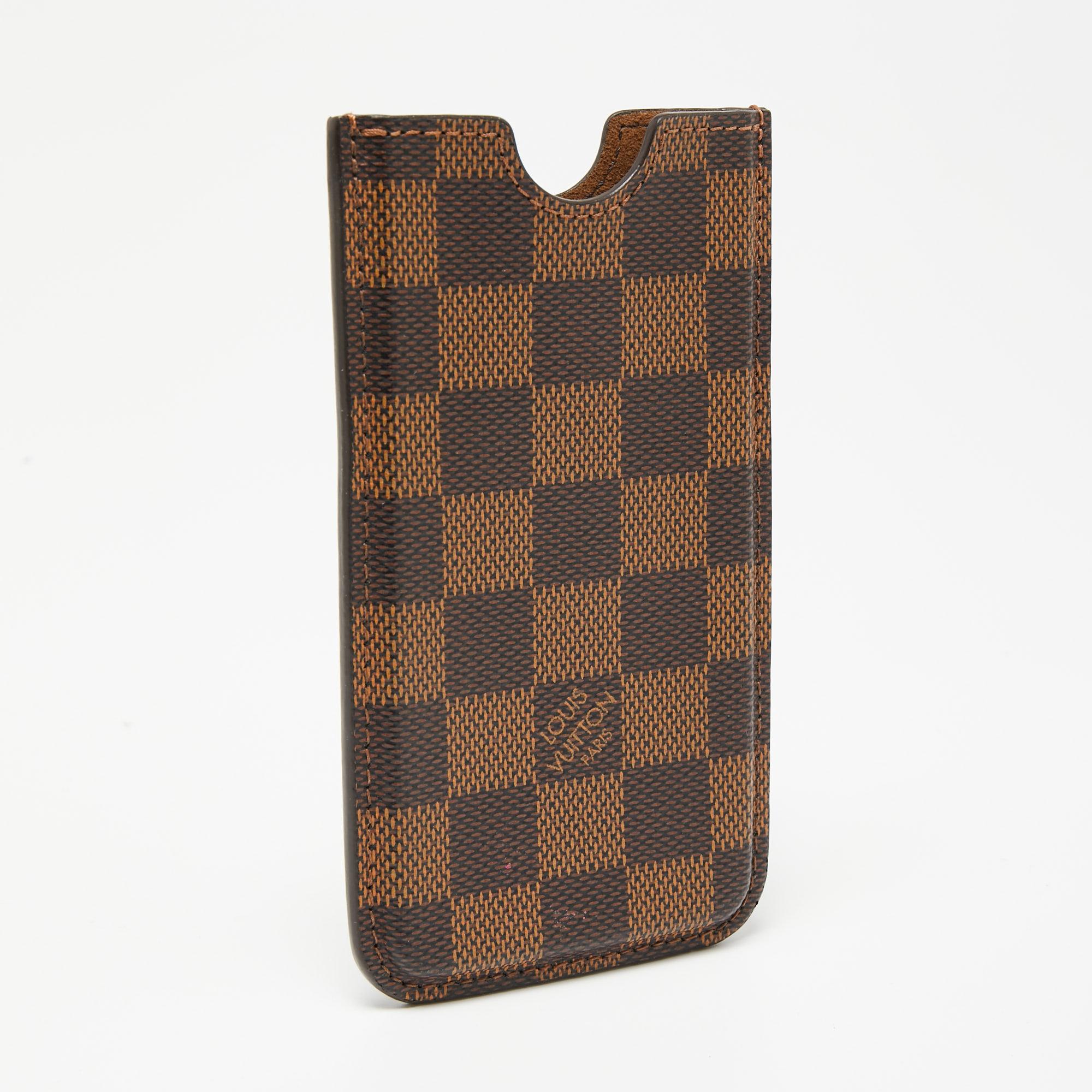 Black Louis Vuitton Damier Ebene Canvas iPhone 6 Cover