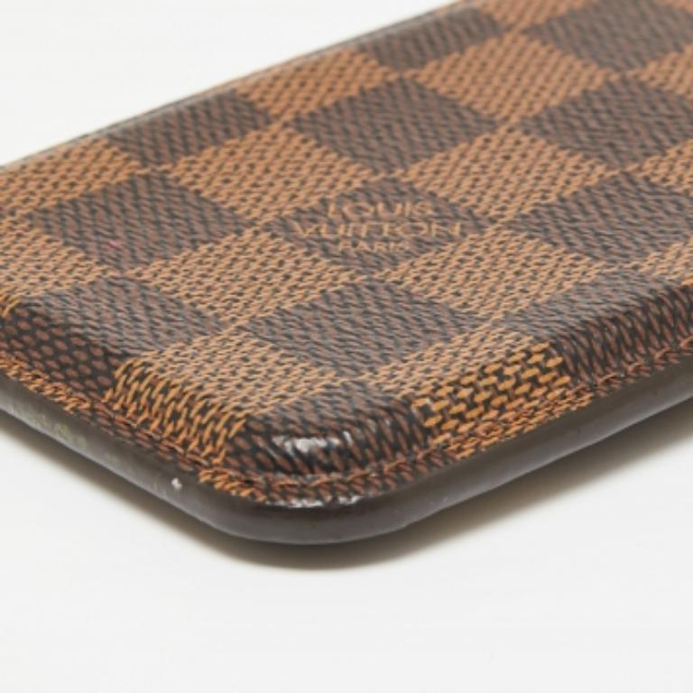 Women's Louis Vuitton Damier Ebene Canvas iPhone 6 Cover For Sale