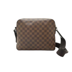 Louis Vuitton Damier Ebene Canvas Jake Messenger PM Crossbody Bag