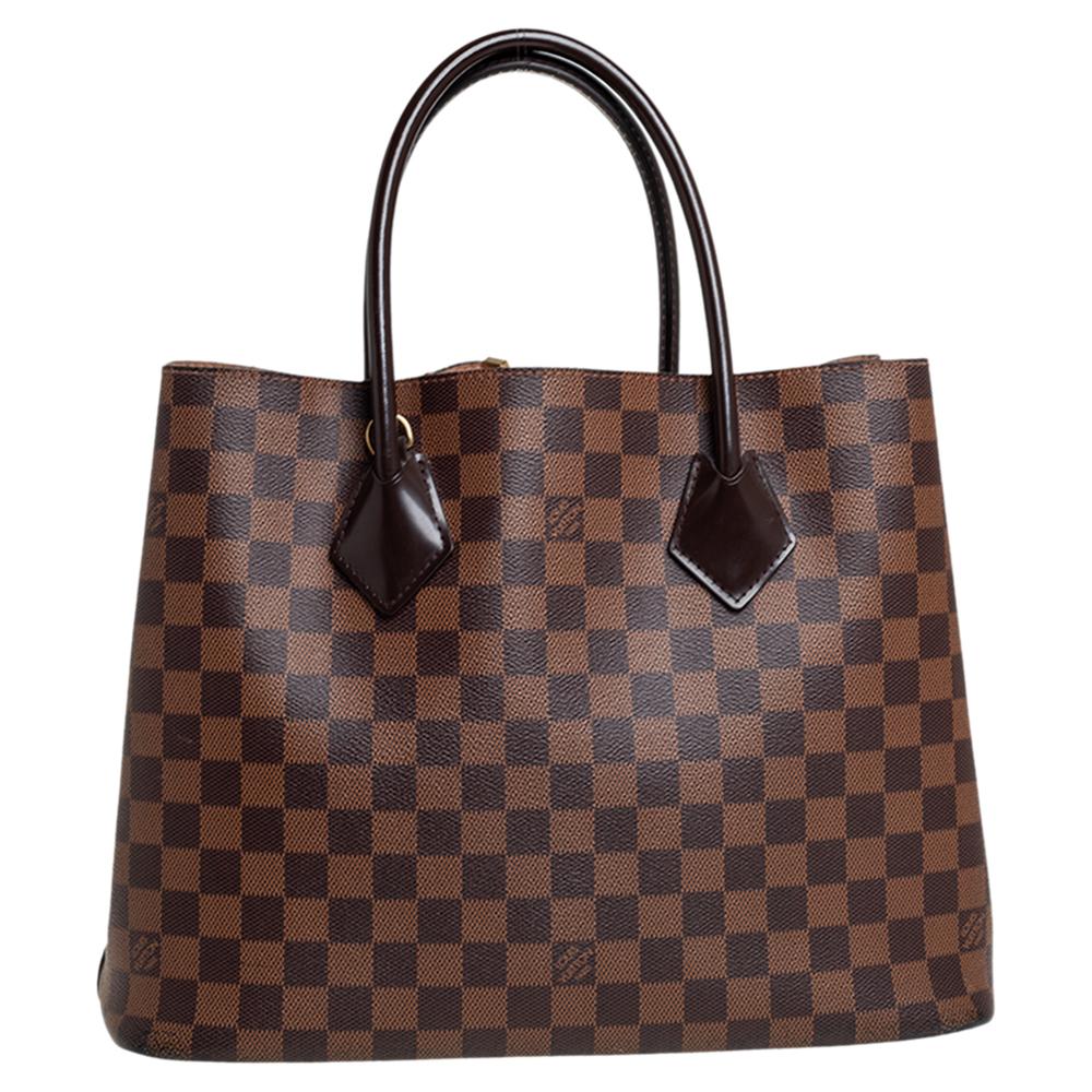Louis Vuitton Damier Ebene Canvas Kensington Bag In Good Condition In Dubai, Al Qouz 2
