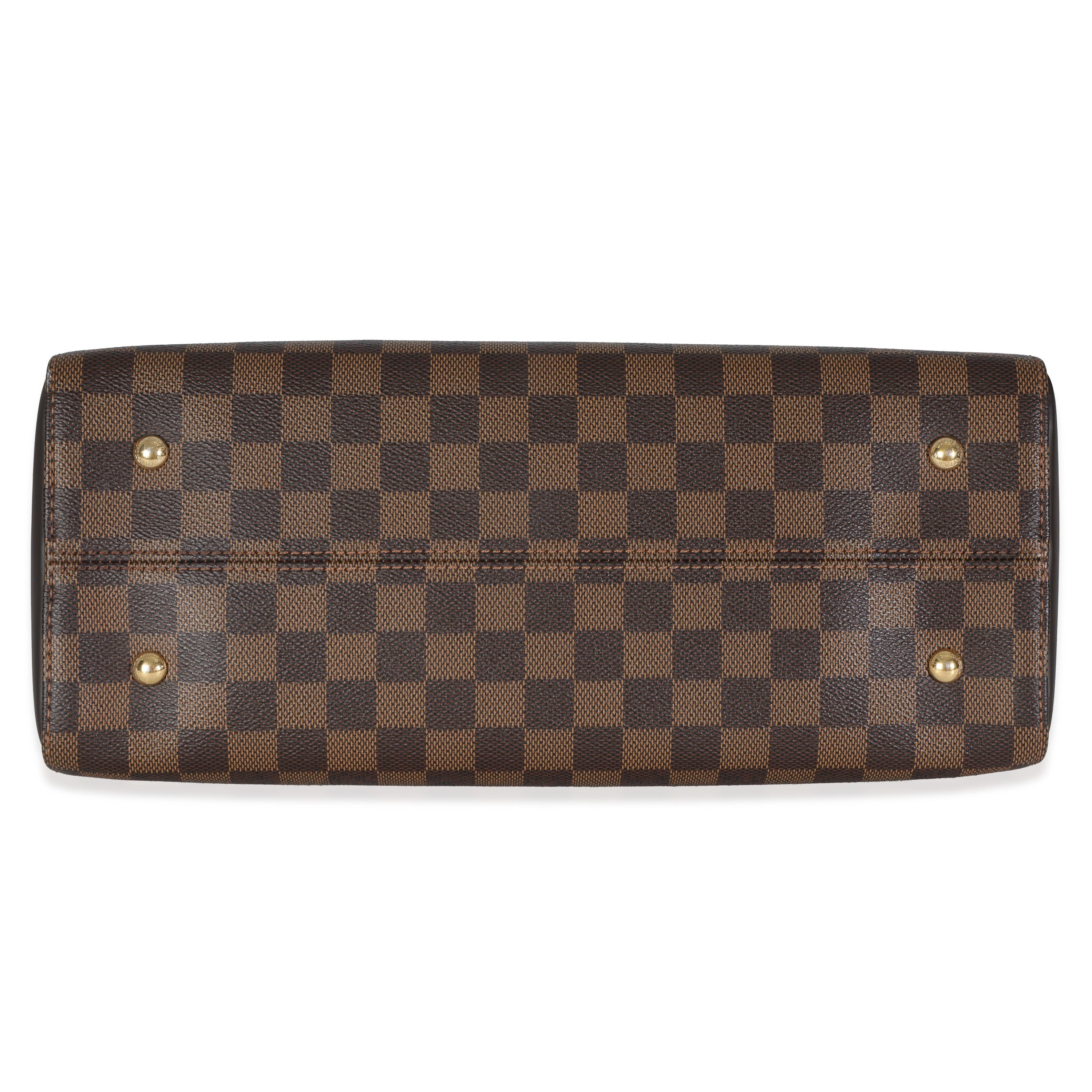 Louis Vuitton Damier Ebene Canvas Kensington Bowling Bag en vente 3
