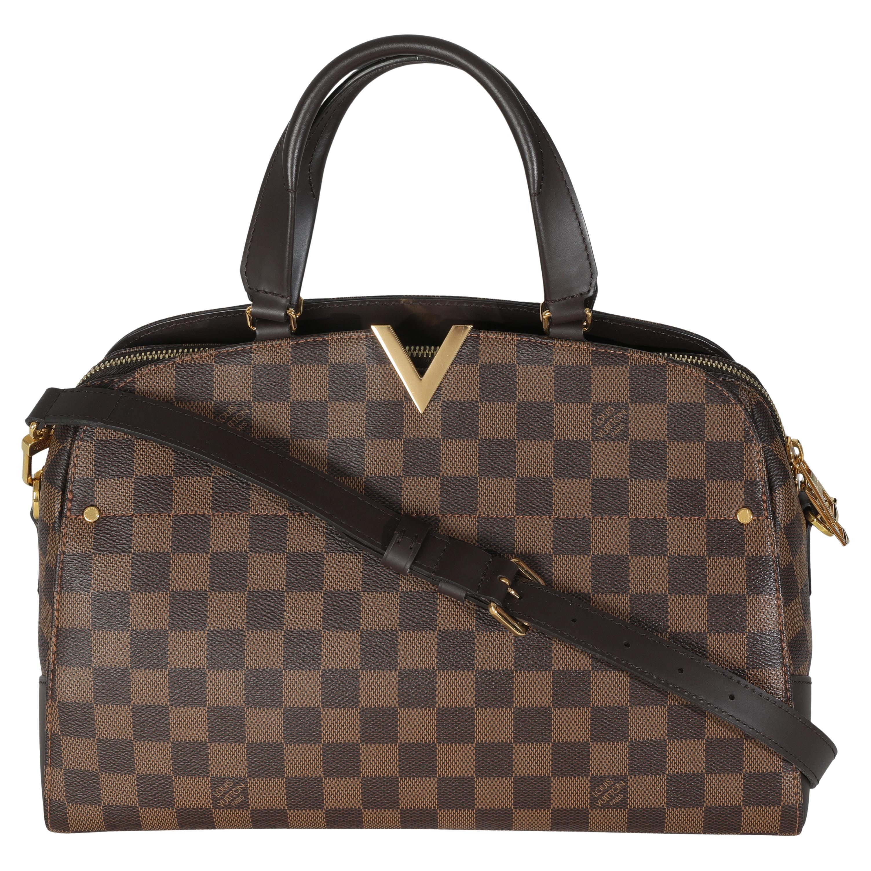 Louis Vuitton Damier Ebene Canvas Kensington Bowling Bag