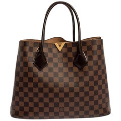 Louis Vuitton Kensington Damier Ebene 'V' Tote Bag Reference Guide