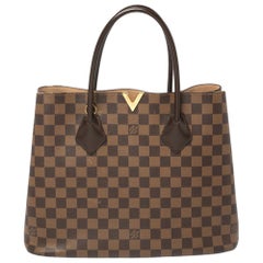 Louis Vuitton Damier Ebene Canvas Kensington V Bag at 1stDibs