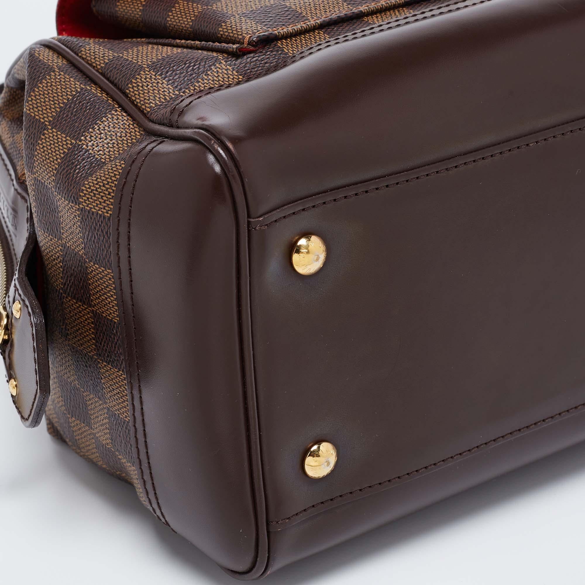 Louis Vuitton Damier Ebene Canvas Knightsbridge Bag 6