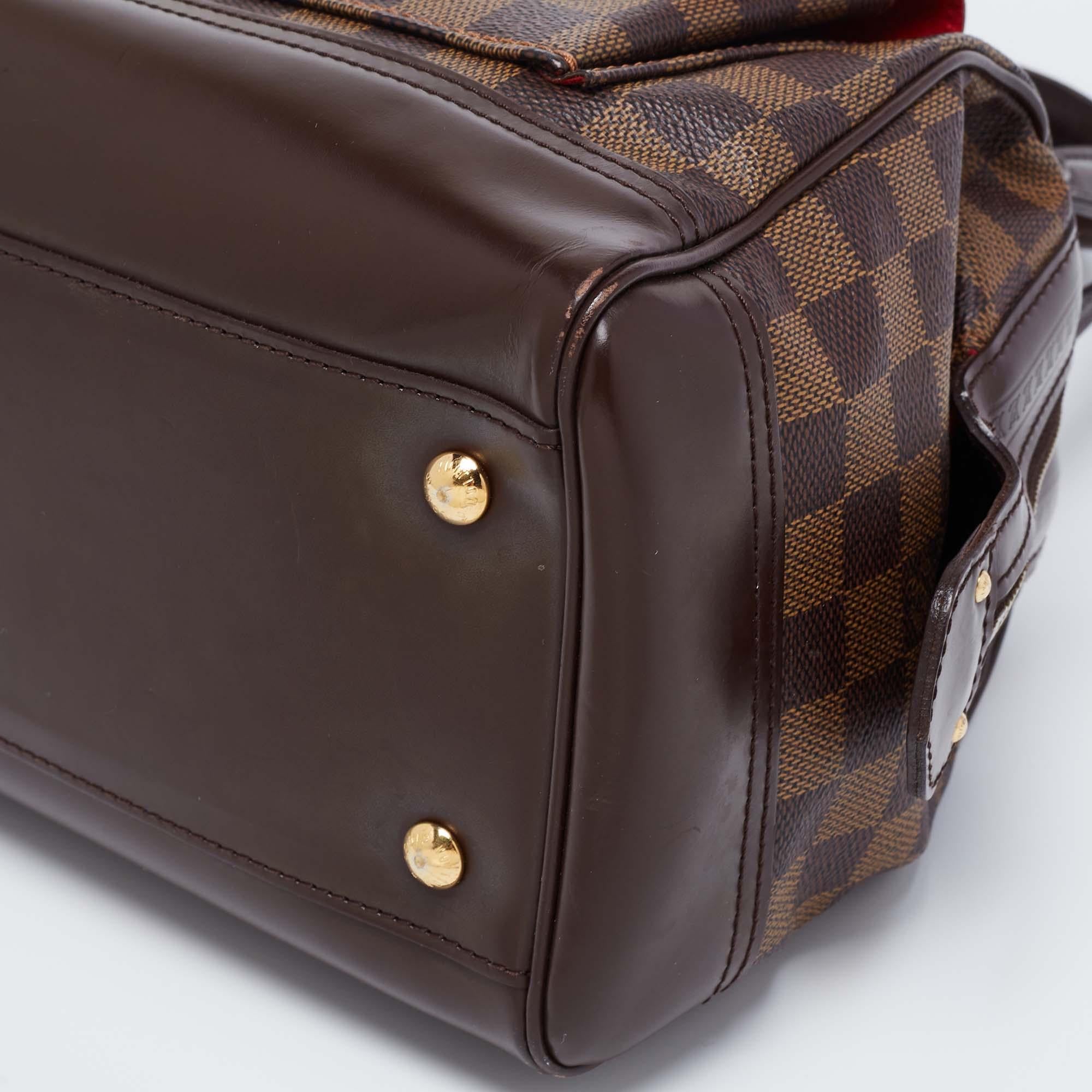 Louis Vuitton Damier Ebene Canvas Knightsbridge Bag 7