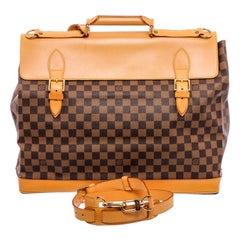 Louis Vuitton Damier Ebene Canvas Leather Centenaire West End Travel Bag