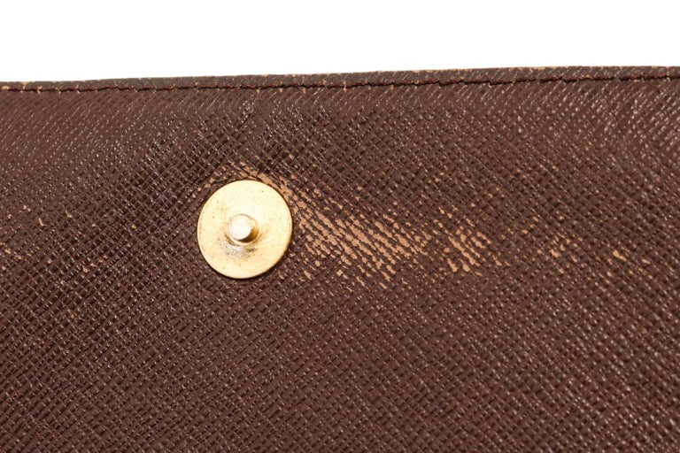 Brown Louis Vuitton Damier Ebene Musette Tango Short Strap