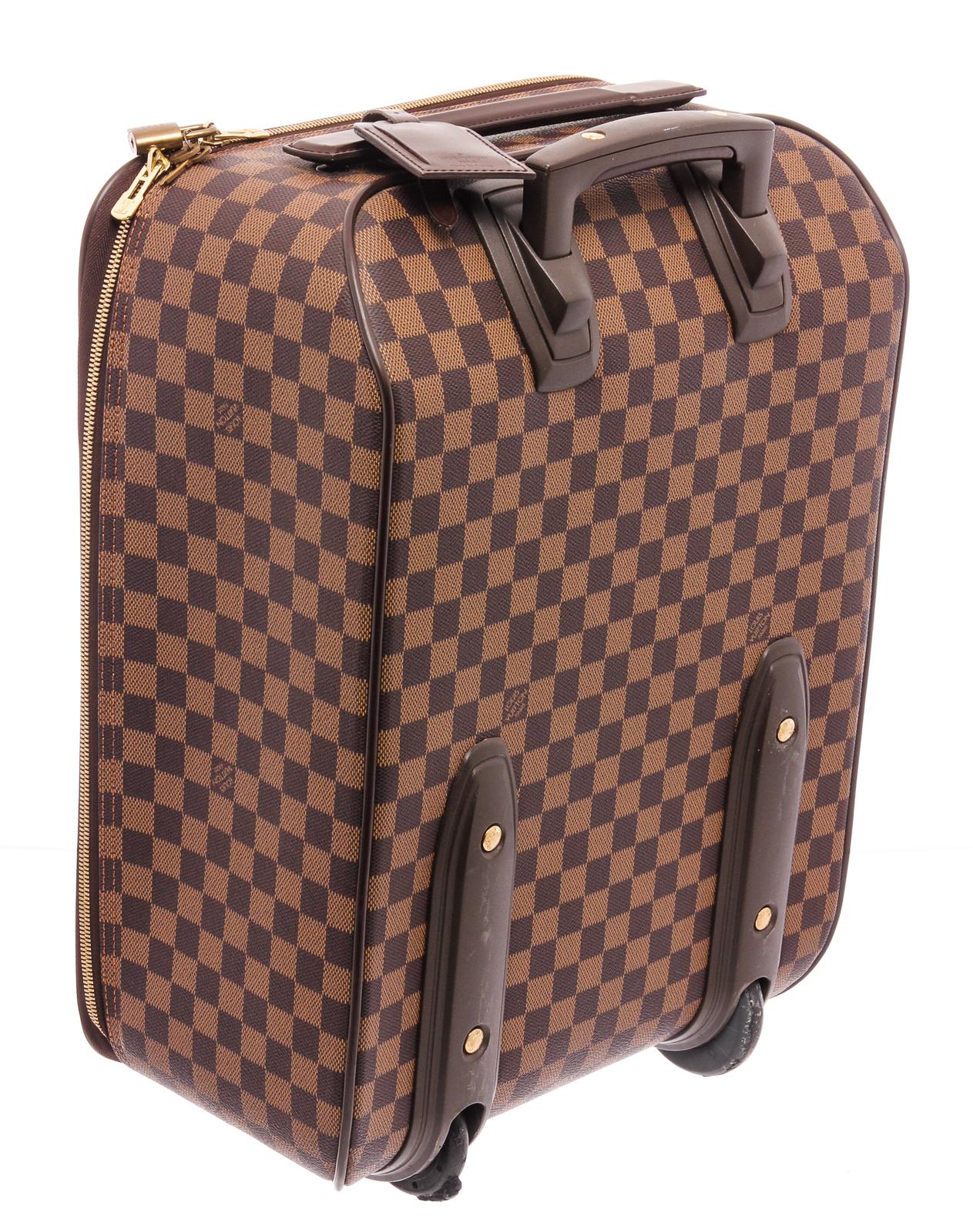 Louis Vuitton Damier Ebene Canvas Leather Pegase 45 cm Luggage 1
