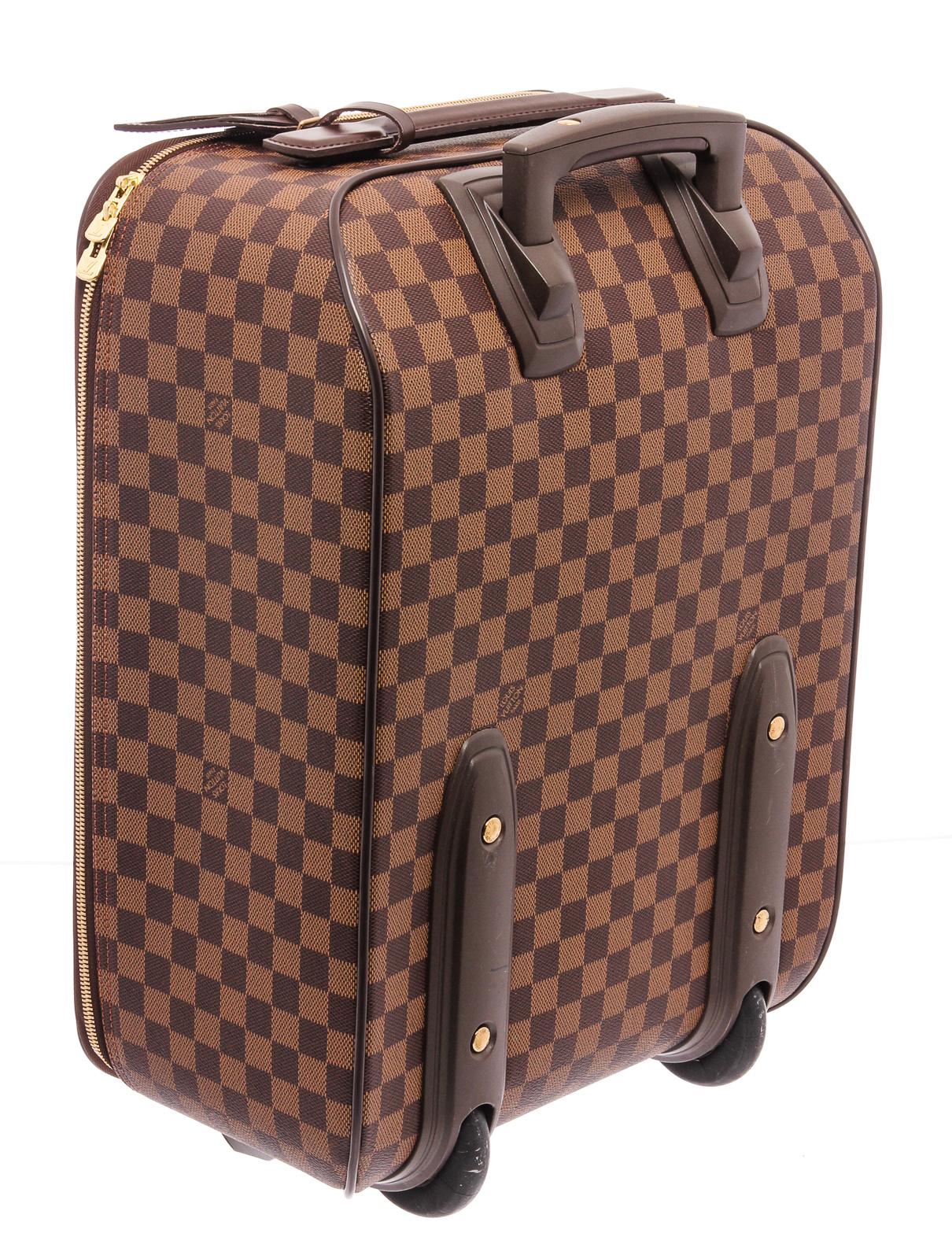 Louis Vuitton Damier Ebene Canvas Leather Pegase 45 cm Luggage 3