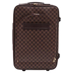 Louis Vuitton Damier Ebene Canvas Leather Pegase 55 cm Rolling Luggage