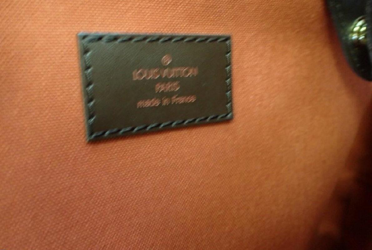 Louis Vuitton Damier Ebene Canvas Leather Pegase Business 55 cm Rolling Luggage For Sale 2