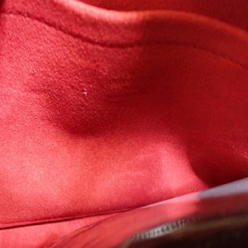 Louis Vuitton Damier Ebene Canvas Leather Ravello GM Shoulder Bag 1