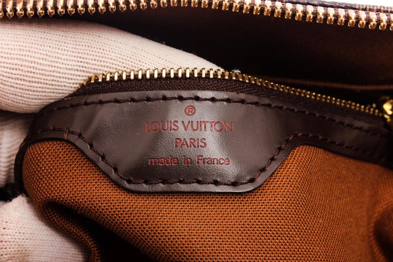 Authentic Louis Vuitton Damier Ebene Ribera GM Bag