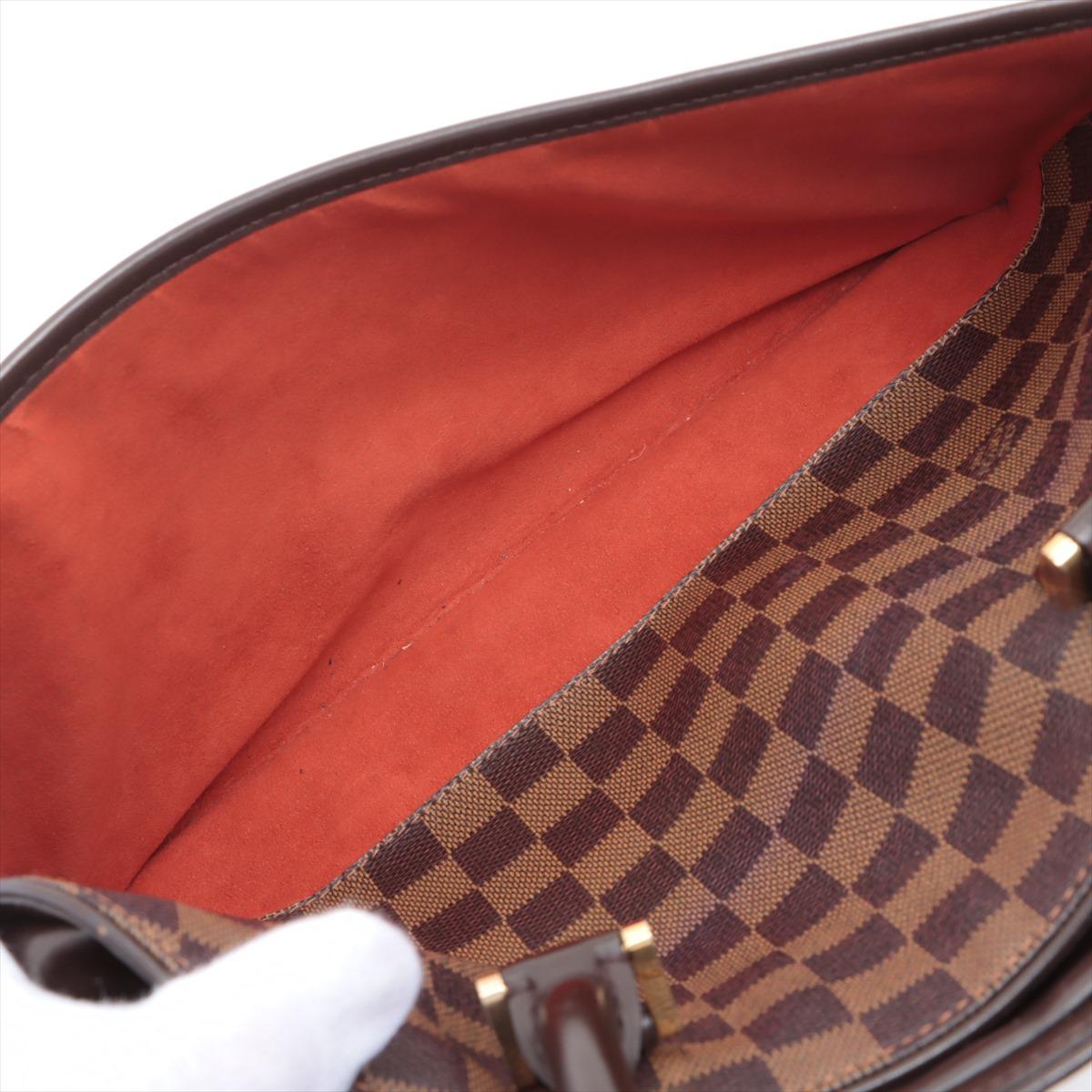 Louis Vuitton Damier Ebene Canvas Leather Sarria Horizontal Bag 5