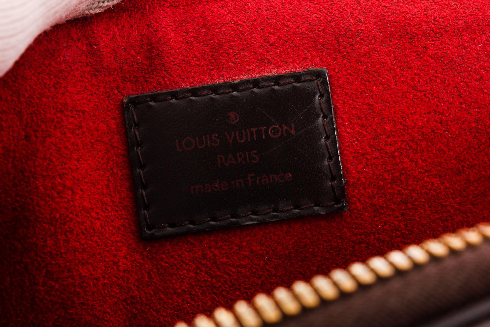 Louis Vuitton Damier Ebene Canvas Leather Trevi PM Shoulder Bag 2