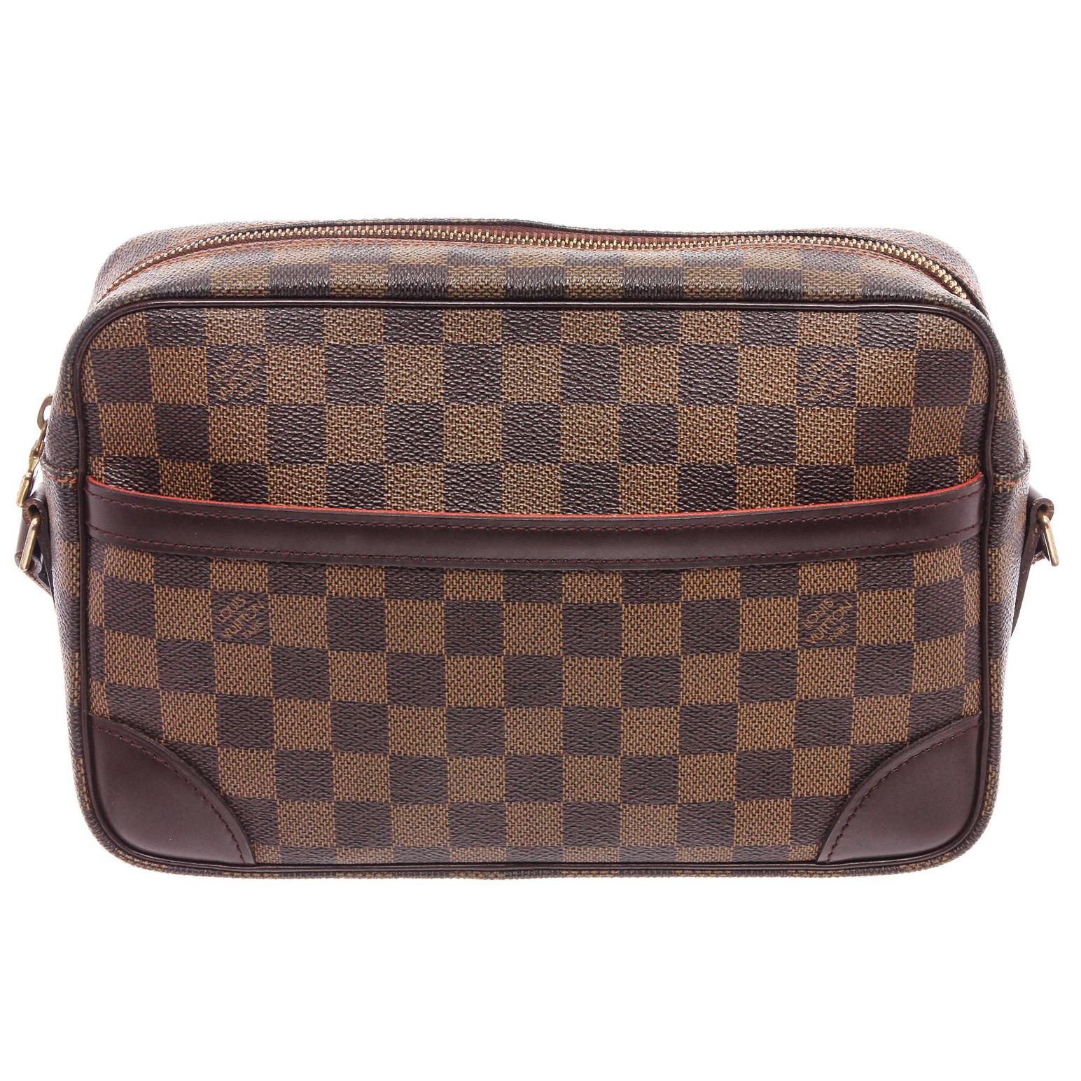 Louis Vuitton Damier Ebene Canvas Bloomsbury PM Bag For Sale at 1stDibs