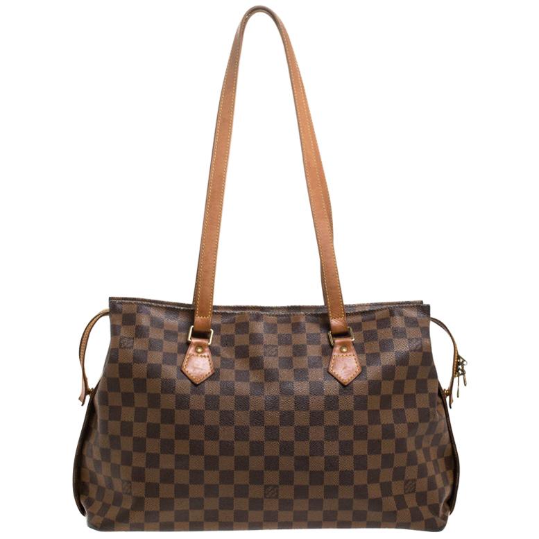 Louis Vuitton Damier Ebene Canvas Limited Edition Centenaire Chelsea Bag